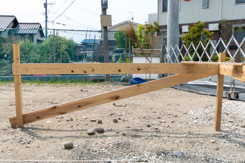 「小郡市04」注文住宅現場リポート②【基礎工事】【遣り方】
