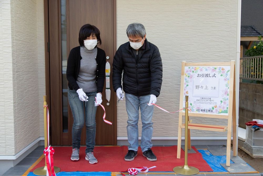 福岡市城南区07　注文住宅建築現場リポート⑧　～お引き渡し～