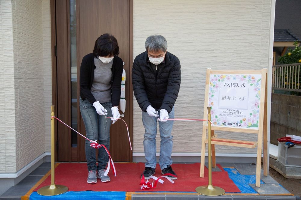 「福岡市城南区07」注文住宅現場リポート⑧【お引き渡し式】