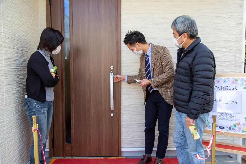 「福岡市城南区07」注文住宅現場リポート⑧【お引き渡し式】