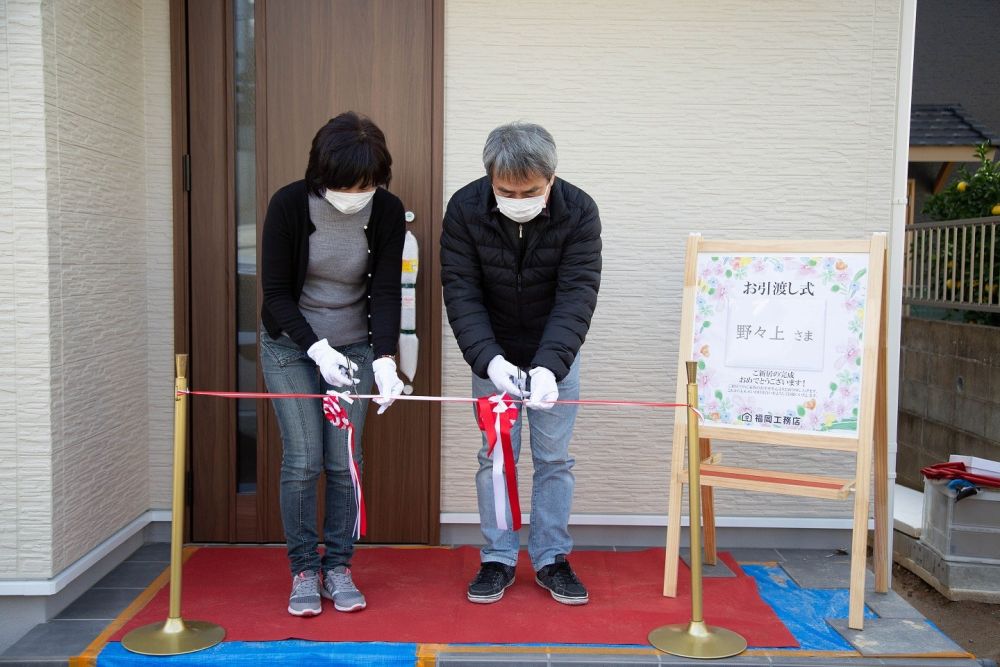 「福岡市城南区07」注文住宅現場リポート⑧【お引き渡し式】
