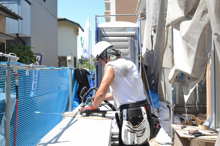 福岡市早良区百道01　注文住宅建築現場リポート⑩