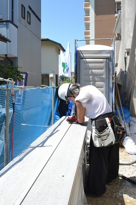 福岡市早良区百道01　注文住宅建築現場リポート⑩