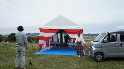 福岡県福津市01　注文住宅建築現場リポート①　～地鎮祭～