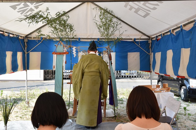 「那珂川市04」注文住宅現場リポート①【地鎮祭】