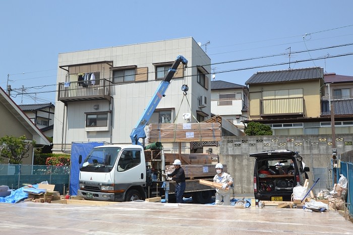 福岡市南区皿山02　注文住宅建築現場リポート③