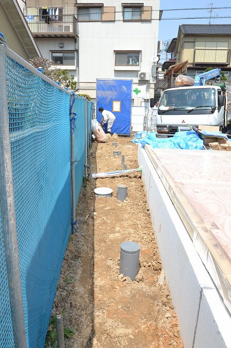 福岡市南区皿山02　注文住宅建築現場リポート③