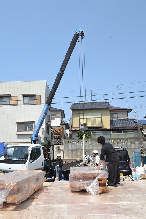 福岡市南区皿山02　注文住宅建築現場リポート③