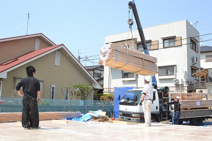 福岡市南区皿山02　注文住宅建築現場リポート③