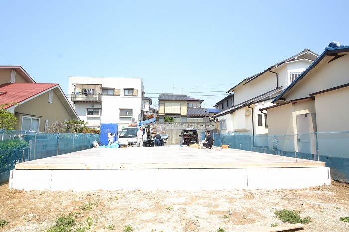 福岡市南区皿山02　注文住宅建築現場リポート③