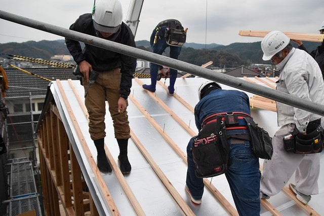 「太宰府市大佐野01」注文住宅現場リポート⑤【上棟式】