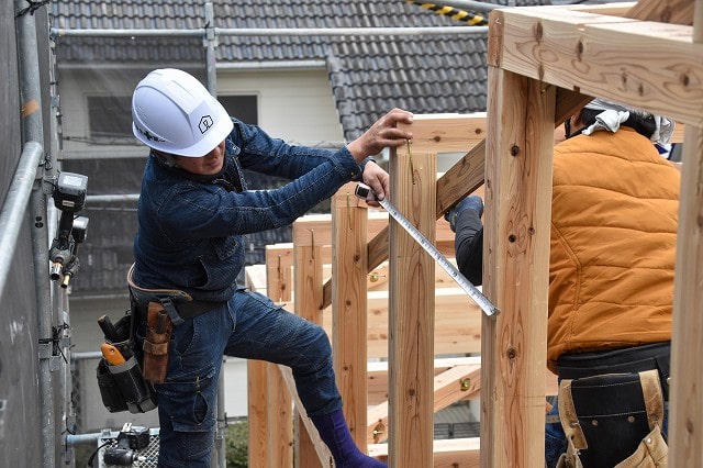 福岡県太宰府市大佐野　注文住宅建築現場リポート⑤　～上棟式～