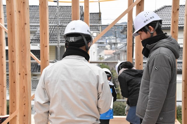 福岡県太宰府市大佐野　注文住宅建築現場リポート⑤　～上棟式～