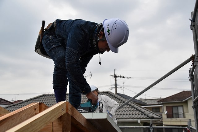 「太宰府市大佐野01」注文住宅現場リポート⑤【上棟式】