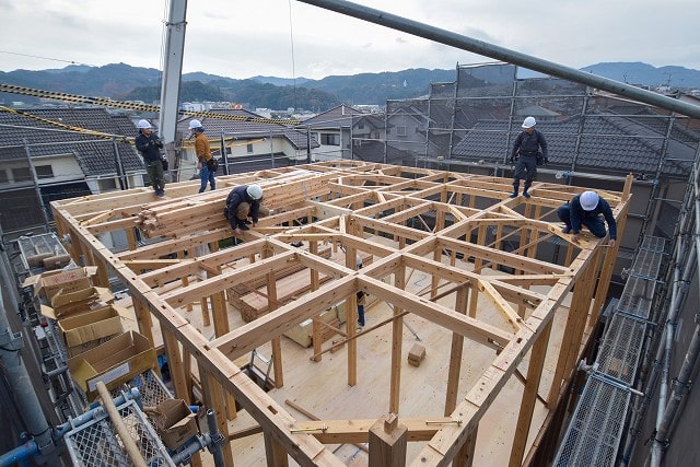 「太宰府市大佐野01」注文住宅現場リポート⑤【上棟式】