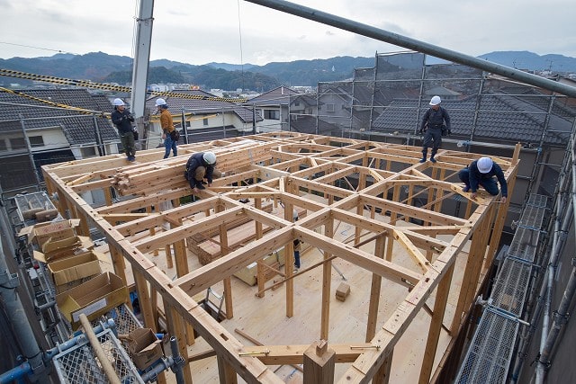 福岡県太宰府市大佐野　注文住宅建築現場リポート⑤　～上棟式～