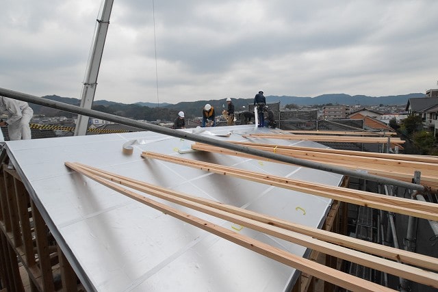 福岡県太宰府市大佐野　注文住宅建築現場リポート⑤　～上棟式～