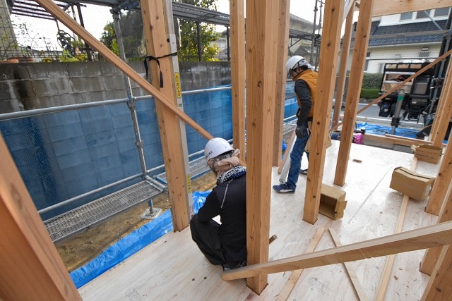 福岡県太宰府市大佐野　注文住宅建築現場リポート⑤　～上棟式～