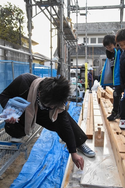 福岡県太宰府市大佐野　注文住宅建築現場リポート⑤　～上棟式～