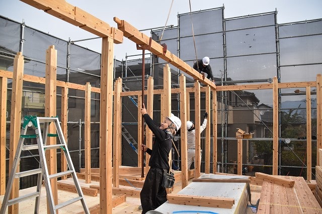 「太宰府市大佐野01」注文住宅現場リポート⑤【上棟式】