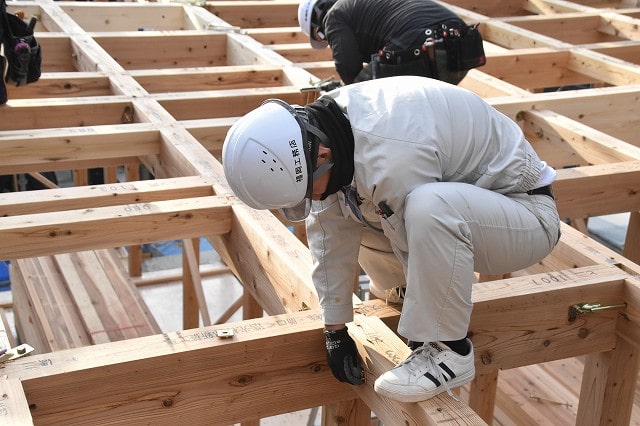 福岡県太宰府市大佐野　注文住宅建築現場リポート⑤　～上棟式～