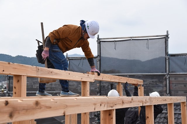 福岡県太宰府市大佐野　注文住宅建築現場リポート⑤　～上棟式～