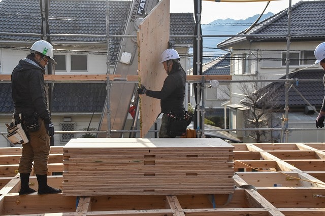 福岡県太宰府市大佐野　注文住宅建築現場リポート⑤　～上棟式～