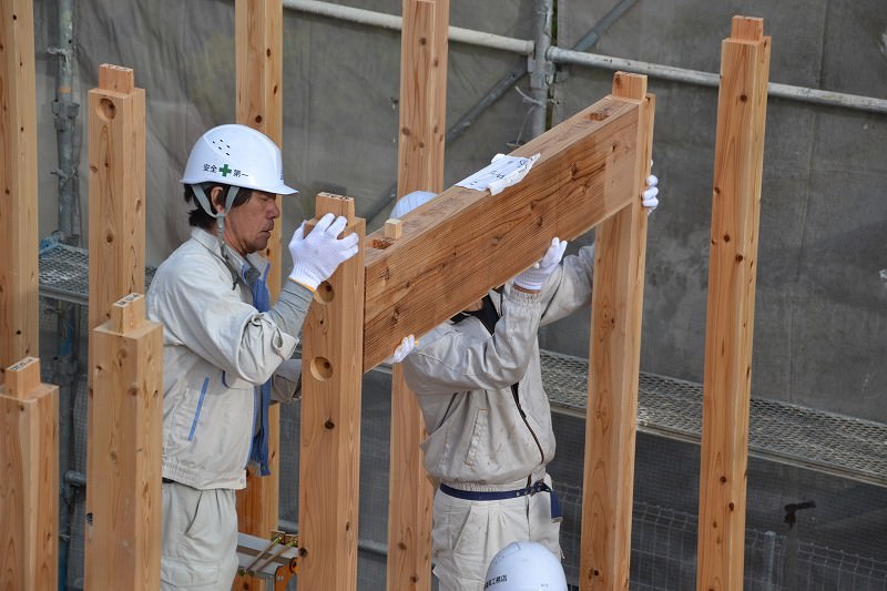 福岡県糟屋郡志免町02　注文住宅建築現場リポート⑤　～上棟式～