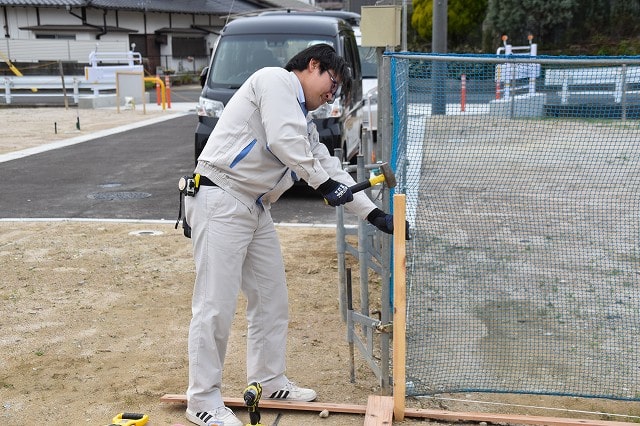「太宰府市06」注文住宅現場リポート②【基礎工事】【遣り方】