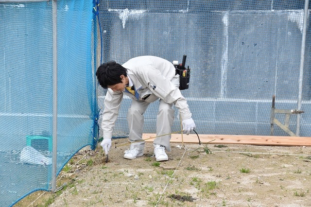 「太宰府市06」注文住宅現場リポート②【基礎工事】【遣り方】