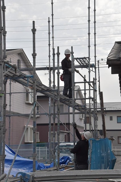 福岡市西区千里01　注文住宅建築現場リポート④