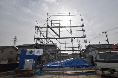 福岡市西区千里01　注文住宅建築現場リポート④