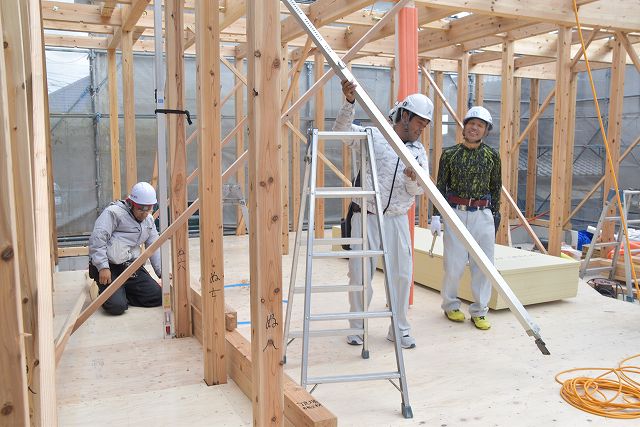 「糟屋郡志免町03」注文住宅現場リポート⑤【上棟式】