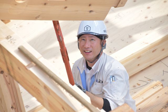 福岡県糟屋郡志免町03　注文住宅建築現場リポート⑤　～上棟式～