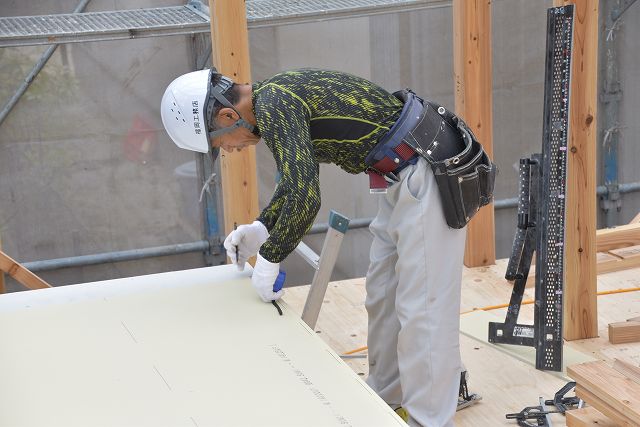 「糟屋郡志免町03」注文住宅現場リポート⑤【上棟式】