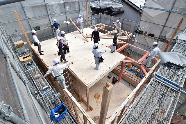 「糟屋郡志免町03」注文住宅現場リポート⑤【上棟式】
