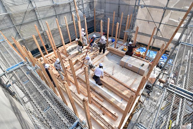 「糟屋郡志免町03」注文住宅現場リポート⑤【上棟式】