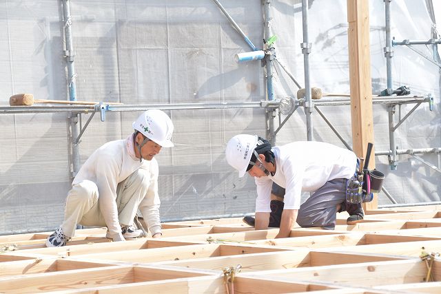 「糟屋郡志免町03」注文住宅現場リポート⑤【上棟式】