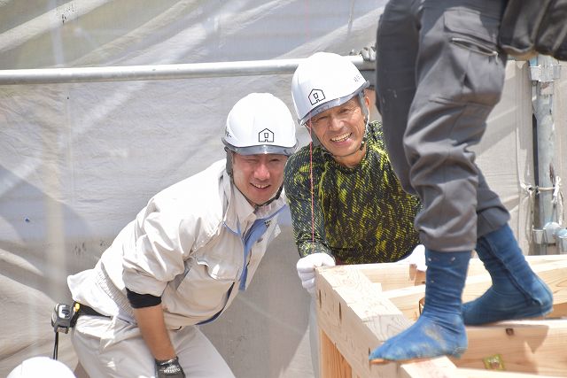 「糟屋郡志免町03」注文住宅現場リポート⑤【上棟式】