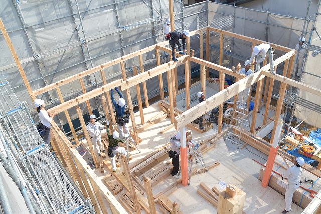 「糟屋郡志免町03」注文住宅現場リポート⑤【上棟式】