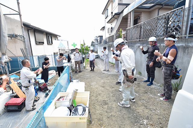 福岡県糟屋郡志免町03　注文住宅建築現場リポート⑤　～上棟式～