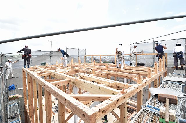 「糟屋郡志免町03」注文住宅現場リポート⑤【上棟式】