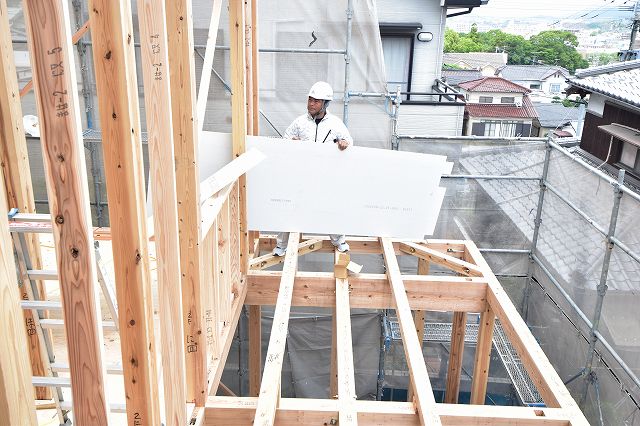 「糟屋郡志免町03」注文住宅現場リポート⑤【上棟式】