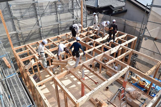 「糟屋郡志免町03」注文住宅現場リポート⑤【上棟式】