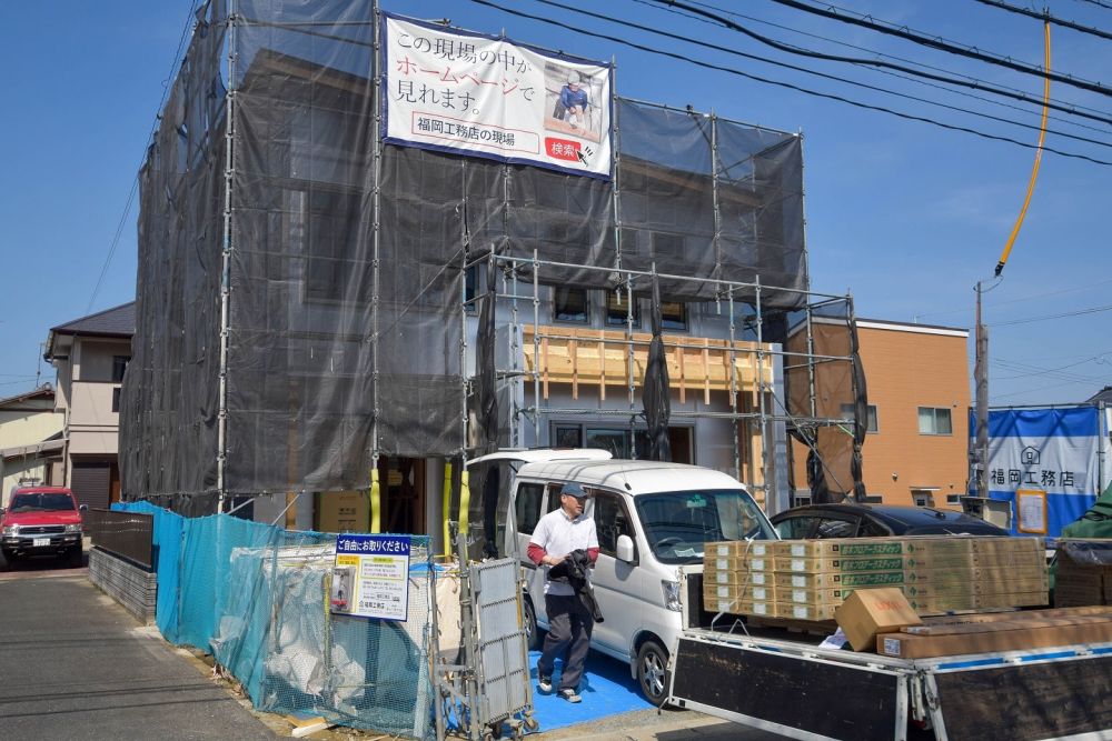 「糸島市04」注文住宅現場リポート⑥【木工事】【下地】