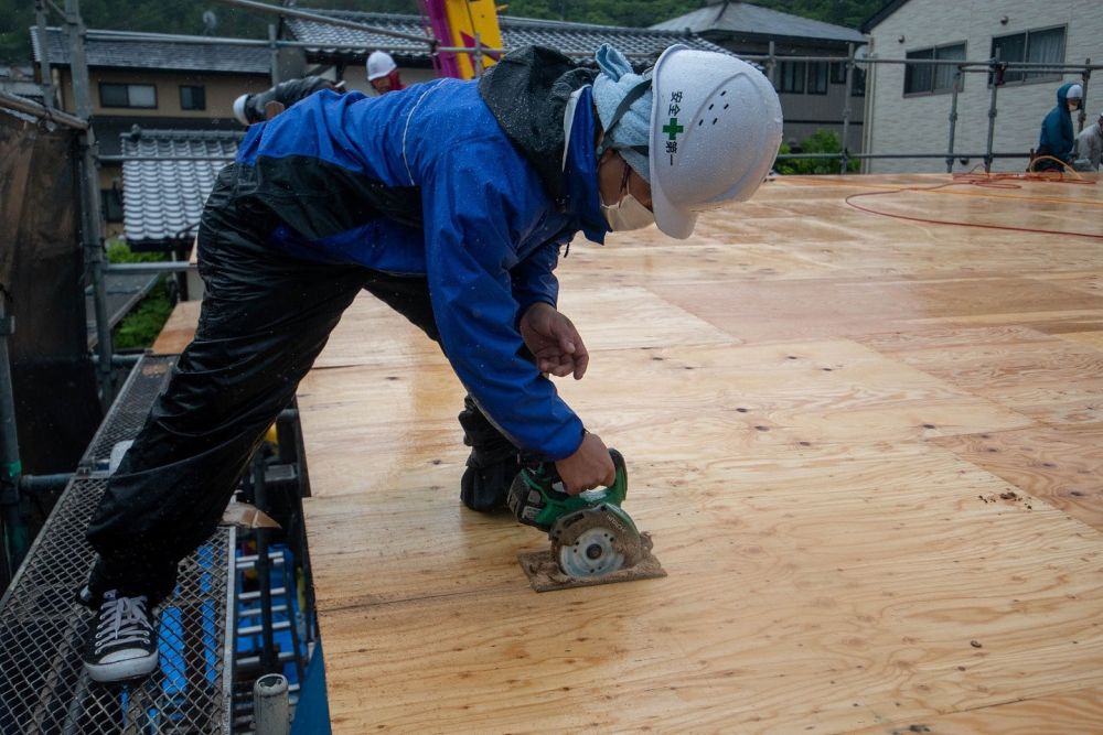 福岡県糟屋郡志免町04　注文住宅建築現場リポート②　～上棟式～