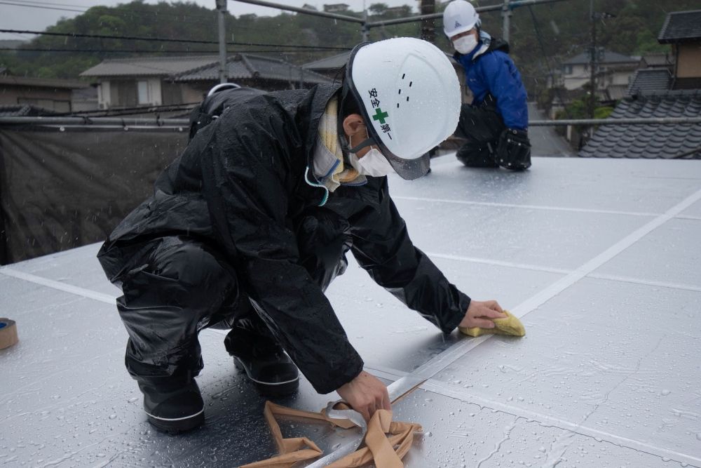 福岡県糟屋郡志免町04　注文住宅建築現場リポート②　～上棟式～