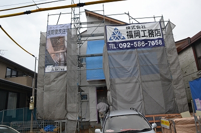 福岡市南区中尾01　注文住宅建築現場リポート⑧