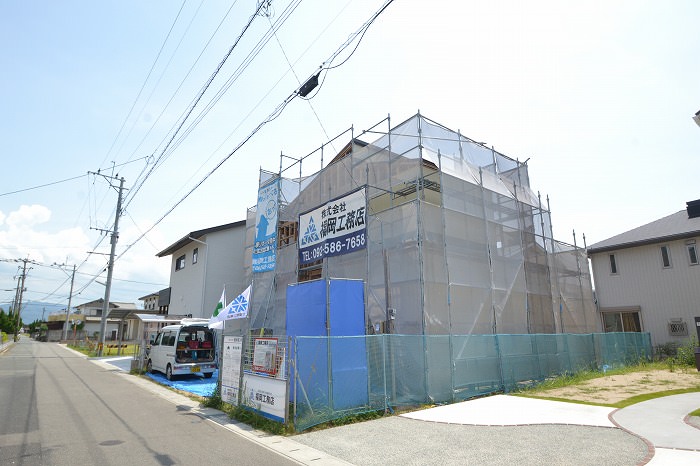 「福津市02」注文住宅現場リポート⑥【木工事】【面材】