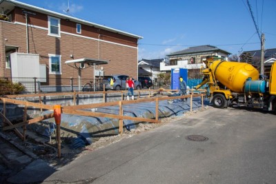 福岡県久留米市01　注文住宅建築現場リポート②